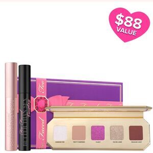 Too Faced Limited Edition You're A Gem Makeup Set New in Box